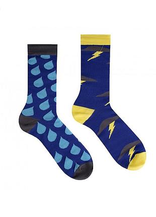 Високі шкарпетки від бренду sammy icon різнопарні downpour