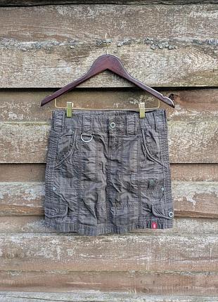 Винтажная y2k мини-юбка esprit