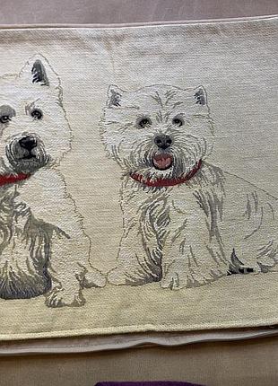 Гобеленова наволочка на диванну подушку