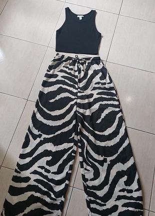 Набор широкие брюки + топ