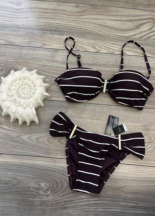 Новий брендовий купальник кольору марсала