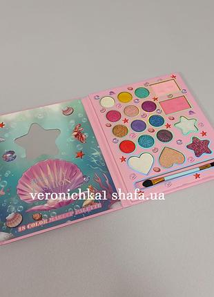 Набір дитячої косметики палітра тіней