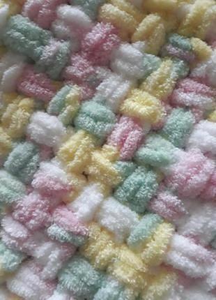 Плед разноцветный
