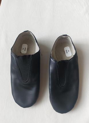 Детские кожаные чешки джазовки 27р