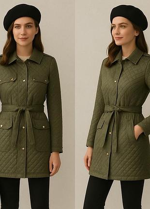 Куртка тренч пуховик тонкий