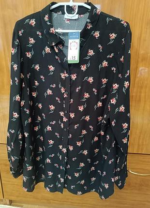 Рубашка papaya/размертенск 18/eco -enhanced/новая с биркой