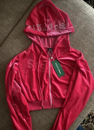 Спортивна кофта укорочена shein
