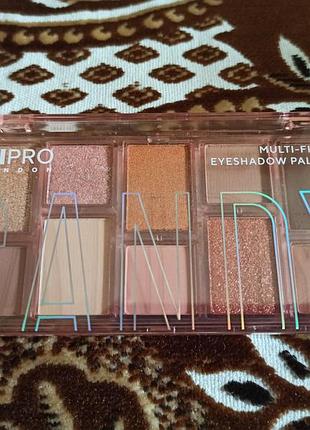 Палетка теней для век ln pro multi finish eyeshadow palette тон 403 candy
