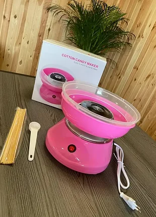 Аппарат для приготовления сладкой ваты cotton candy maker pink детальніше: https://opttyt.prom.ua/ua