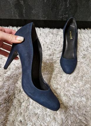 Туфельки candys minelli нат.нубук р.39.