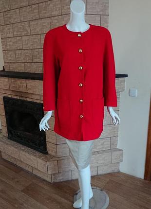 Valentino miss v винтажный кардиган 80-х  100% шерсть lana италия l-xl