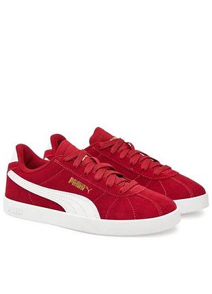 Кросівки жіночі puma club 38 класичні на шнурівці білі
