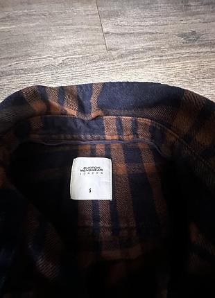 Рубашка з англії burton meanswear, в клітинку 4