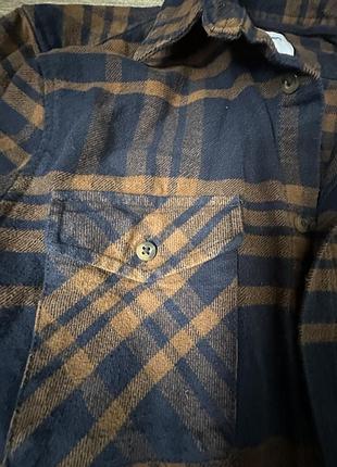 Рубашка з англії burton meanswear, в клітинку 2