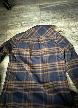 Рубашка з англії burton meanswear, в клітинку 3