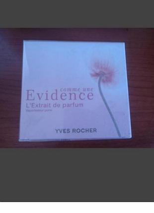 Парфуми evidence, yves rocher. , нове в слюді. 30 ml.