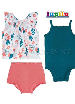 1-2 роки літній костюм бавовна футболка шорти боді майка бодік маєчка шортики трикотажні дитячі