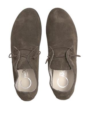 Кросівки  лофери оксфорди туфлі на шнурівці замшеві donna carolina