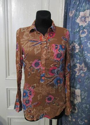 Блузка.разм 34.вискоза