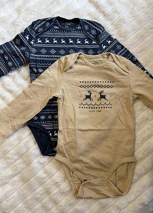 Дитячий одяг бодіки чоловічки велика кількість від 0-12 міс