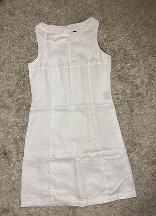 Платье лён