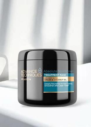 Маска для волосся «абсолютне живлення» 375 мл avon advance technologies