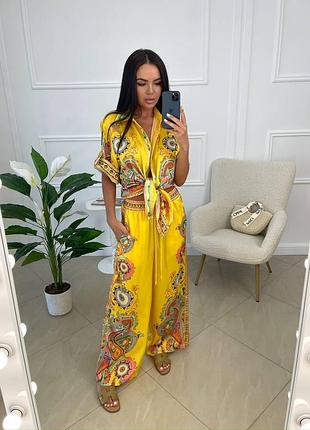 Жіночий люксовий літній костюм zimmеrmаn