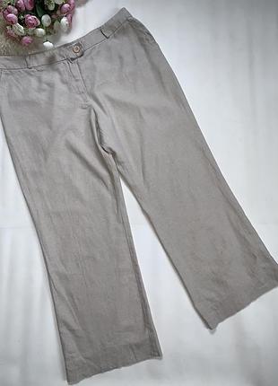 Натуральні лляні брюки