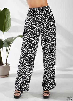 Штаны шелк армани прямые 42-56 р-р