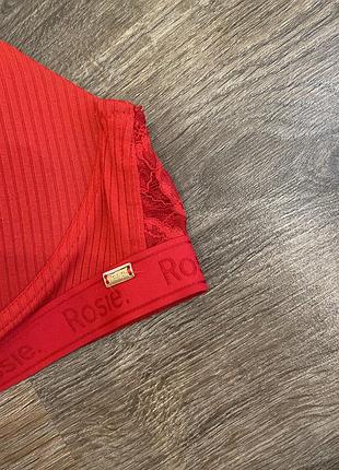 Жіночій червоний бюстгальтер m&s 85b3 фото