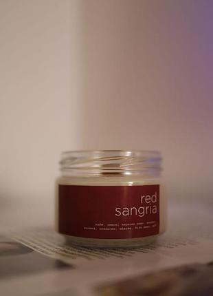 Свічка ароматична із деревʼяним гнотом деревяний ґніт соєва свічка