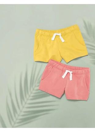2шт! шорты из хлопка pepperts германия, размер 134/140
