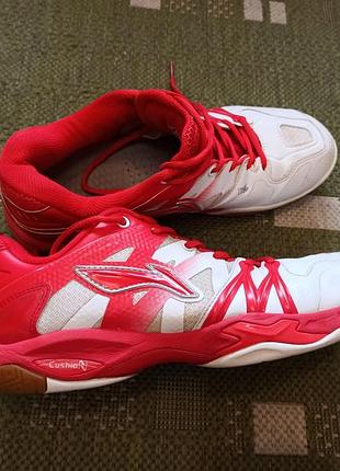 Кросівки для бадмінтону, тенісу. li ning 42-43 розміру. нові, без дефектів.