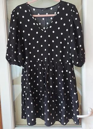 Платье в горох