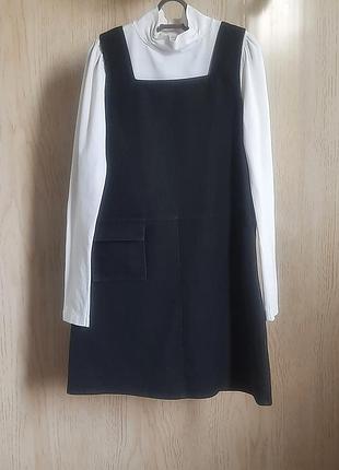 Комплект для школы - сарафан и гольф, р. 140-146, см. замеры