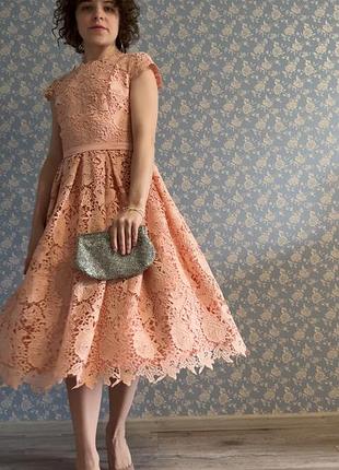 Сукня жіноча міді вечірня xs-s