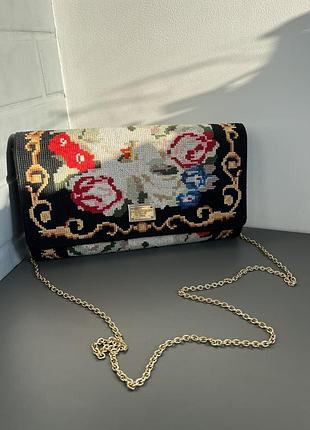 Акцентна сумка клатч dolce & gabbana