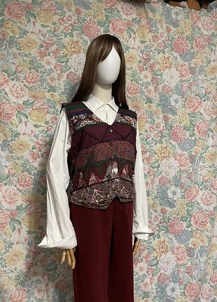 Жилет вінтажний