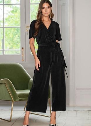 Оксамитовий брючний комбінезон edit or’s cut