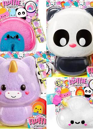 Мягкая игрушка-антистресс fluffie stuffiez пушистый сюрприз единорог радуга панда облачка акция