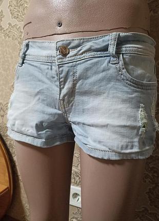 Шорты джинсовые 3