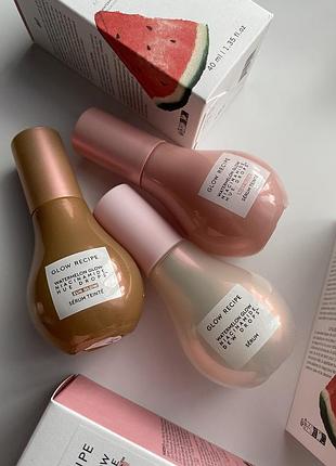 Сироватки з ніацинамідом від glow recipe “watermelon glow niacinamide dew drops” та “hue drops”