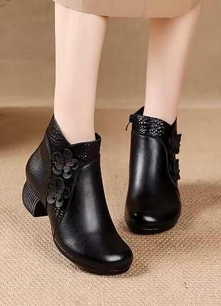 Gktinoo 2025 нові черевики взуття ручної роботи з натуральної шкіри на блискавці в стилі ретро 39