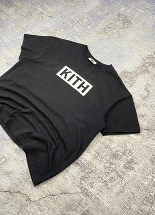 Kith box logo футболка з логотипом чоловіча оригінал