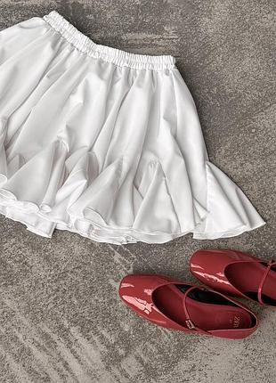 Юбка мини с клинами