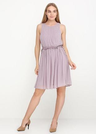 Нежное сиреневое платье, размер eu 46 (ua 50)