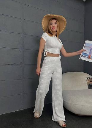 Костюм двойка (топ+брюки)