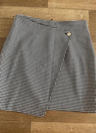 Спідниця в гусину лапку