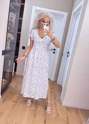 Довга літня сукня