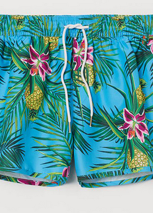 Пляжні, плавальні,  повсякденні шорти від h&m розмір s